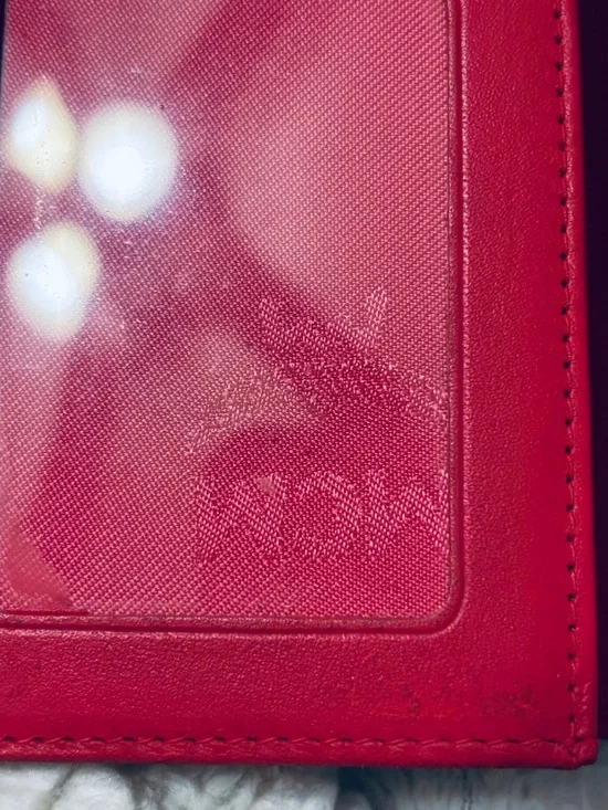 MCM Hot Pink Continental Trifold Wallet - Picture 14 of 15